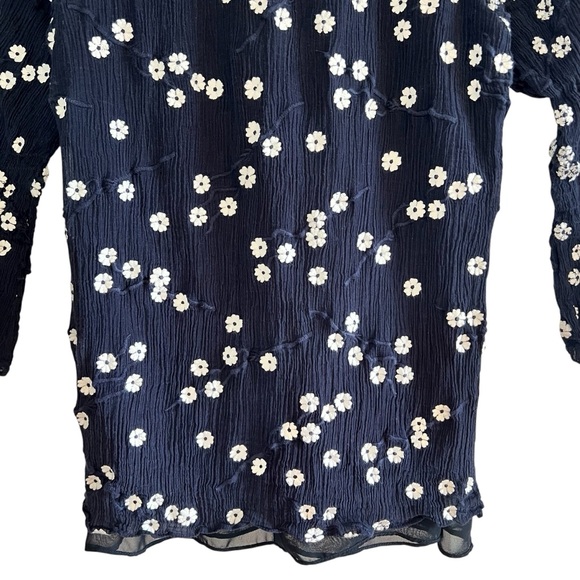 Rebecca Taylor Alessandra Floral-Print Textured Top size S excellent condition - Picture 8 of 10